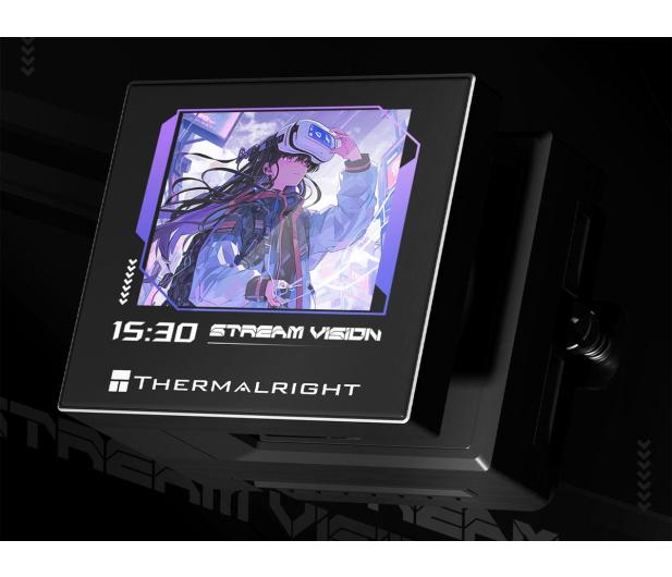 Thermalright Stream Vision 360 3x120mm Stream Vision 360 Black - 1426041 - zdjęcie 4